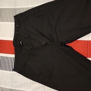 Black, super stretch, kick boot pants